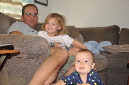 Papa and kiddos